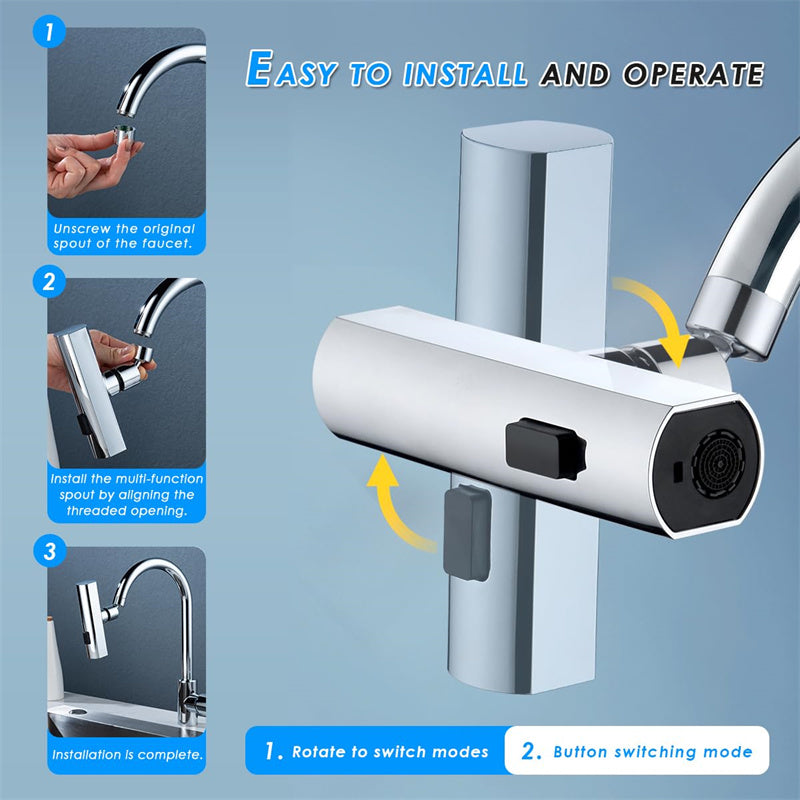 Rotating Kitchen Sink Faucet